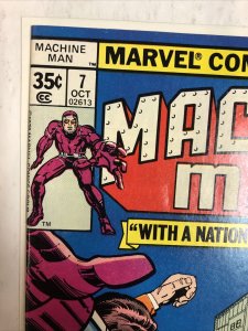 Machine Man (1978) # 7 (VF/NM) 1st App Power Broker | Falcon Winter Solder MCU