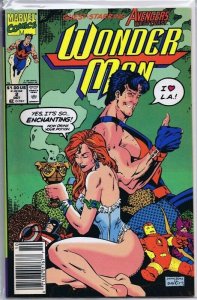 Wonder Man #2 ORIGINAL Vintage 1991 Marvel Comics GGA