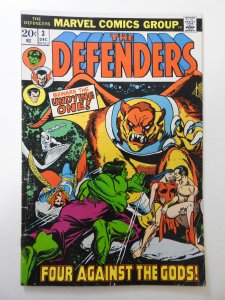 The Defenders #3 (1972) VG Condition