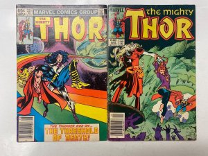 5 Thor MARVEL comic books #331 347 351 352 469 72 KM15