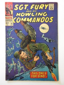 Sgt. Fury #38 (1967) VG Condition