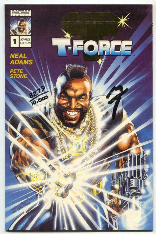 Mr T and the T-Force Advance Edition Press Kit 1993 signed by MR T