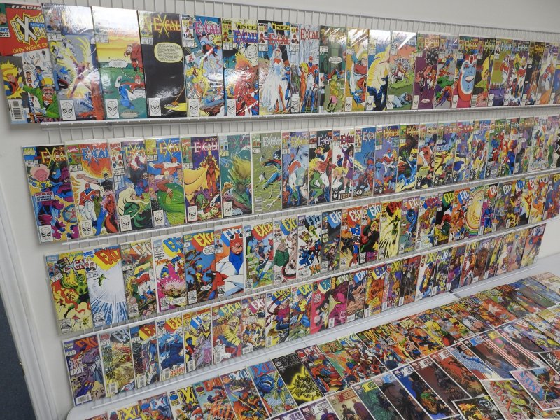 Huge Lot 150 Comics W/ Excalibur, X-Men, +More! Avg VF Condition!