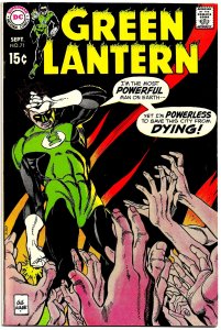 GREEN LANTERN #71 (Sept1969) 8.0 VF ★ John Broome and Gil Kane Excellence!