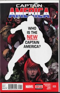 Captain America #25 (2014) Captain America [Key Issue]