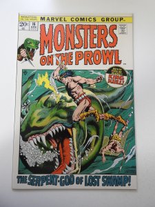 Monsters on the Prowl #16 (1972) VF/NM Condition