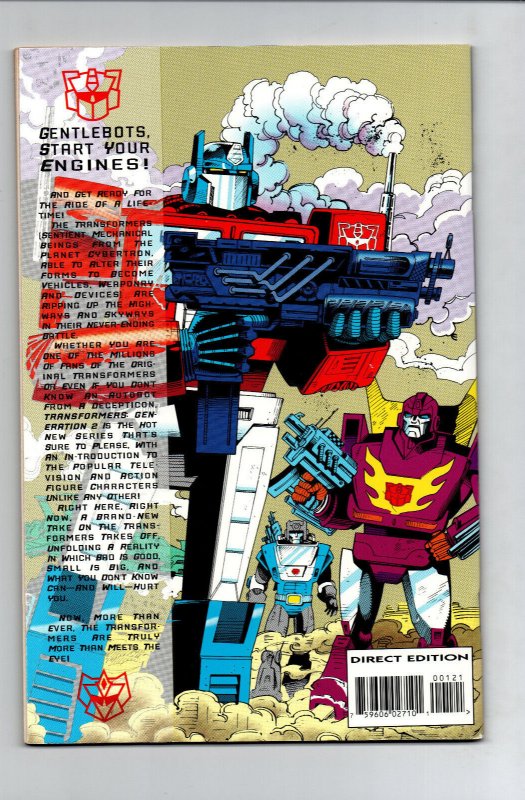 Transformers Generation 2 #1 Foil Gate Fold cover - Marvel - 1993 - (-NM)