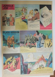 Flash Gordon Sunday by Alex Raymond from 5/2/1943 Large Full Page Size !