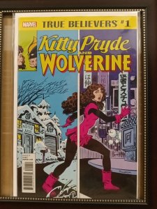 TRUE BELIEVERS KITTY PRIDE AND  WOLVERINE # 1  Marvel 2019. Nw160