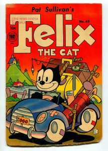 FELIX THE CAT ISSUE NUMBER 43 1953-OTTO MESSMER-PAT SULLIVAN- FR/G