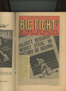 (1948) True Sport Picture Stories #8: JOE LOUIS VS. JERSEY JOE WALCOTT (5.5/6.0)