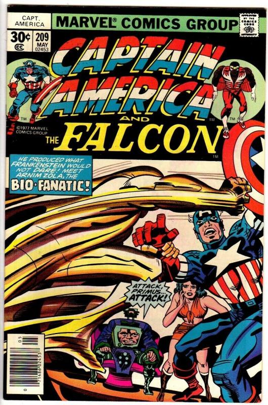 CAPTAIN AMERICA 209 F-VF May 1977