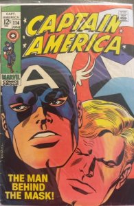 Captain America #114 (1969) VG The Red Skull Returns!