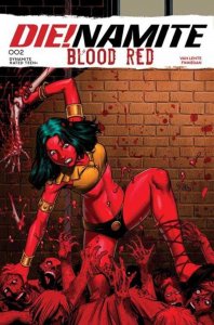 Die!namite Blood Red #2 Cover A Ej Su