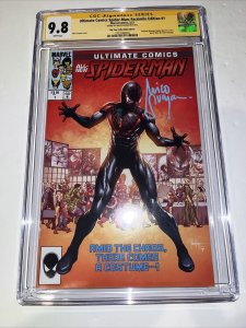 Ultimate Comics Spider-Man Facsimile (2023) # 1 (CGC 9.8 SS) Signed Mico Suayan