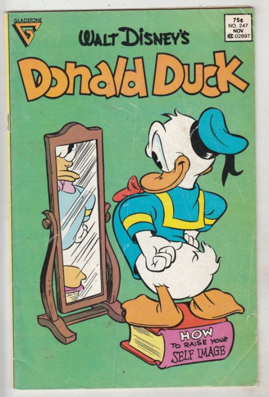 Donald Duck #247 (Nov-86) VG/FN Mid-Grade Donald Duck