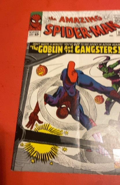 The Amazing Spider-Man #23 (1965)vs the green goblin see description