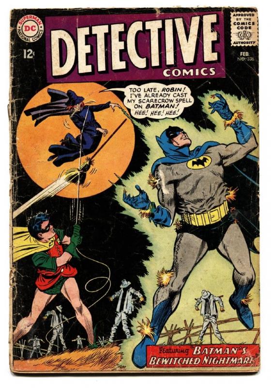 DETECTIVE COMICS #336 comic book-BATMAN AND ROBIN