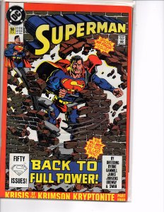 DC Comics Superman #50 1st Print Clark proposes to Lois