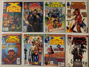 X-Force comics lot #64-128 39 diff avg 8.0 (1997-2002)