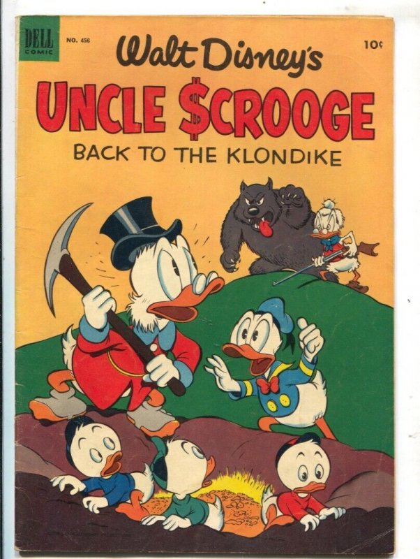 Uncle Scrooge-Four Color Comics #456 1953-Dell-Disney-Carl Barks art-Back To ...