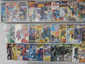 Huge Lot of 140+ Comics W/ Flash, Superman, Batman Avg. VF Condition.