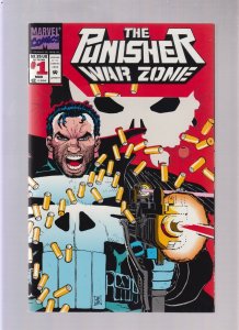 Punisher: War Zone #1 - John Romita Jr. (8.5) 1992