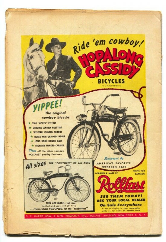 Jungle Jim #15 Headlight cover-Man punches Native on cover-G