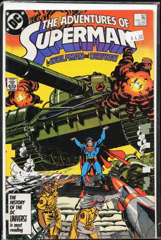 Adventures of Superman #427 (1987) Superman