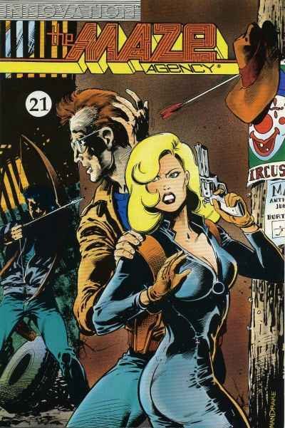 Maze Agency (1988 series) #21, VF+ (Stock photo)