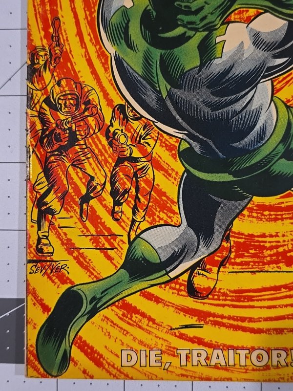 Captain Marvel #10 Number 1 Cover App (Marvel Comics Feb-1969)