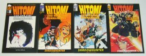 Hitomi And Her Girl Commandoes #1-4 VF/NM complete series ninja high school set