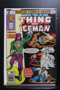 Marvel Two-in-One #76 Newsstand Edition (1981)