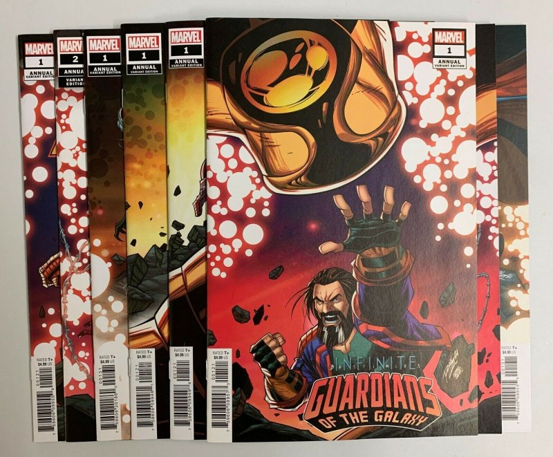 Infinite Destinies Pt 1-8 (Marvel 2021) Ron Lim Connecting Variants (9.0+)