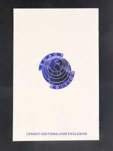 Avengers #1 (2017) Variant Legacy Edition