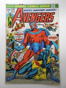 The Avengers #110 (1973) vs The X-Men! Sharp VG- Collection!