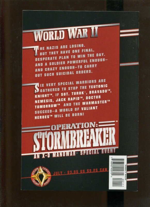 OPERATION: STORMBREAKER #1 (9.2)NM- SIGNED!! 1997