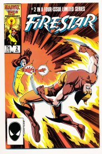 Firestar (1986) #1-4 VF Complete Series