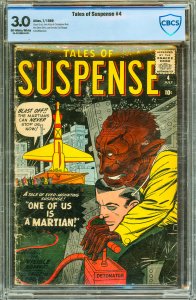 Tales of Suspense #4  (1959) CBCS Graded 3.0