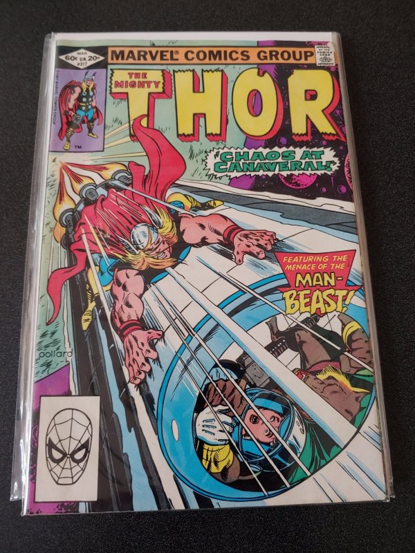 THE MIGHTY THOR #317 HIGH GRADE