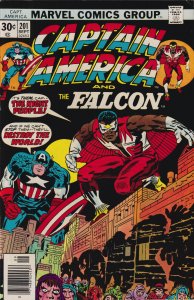 Captain America #201 (1976) Captain America and the Falcon
