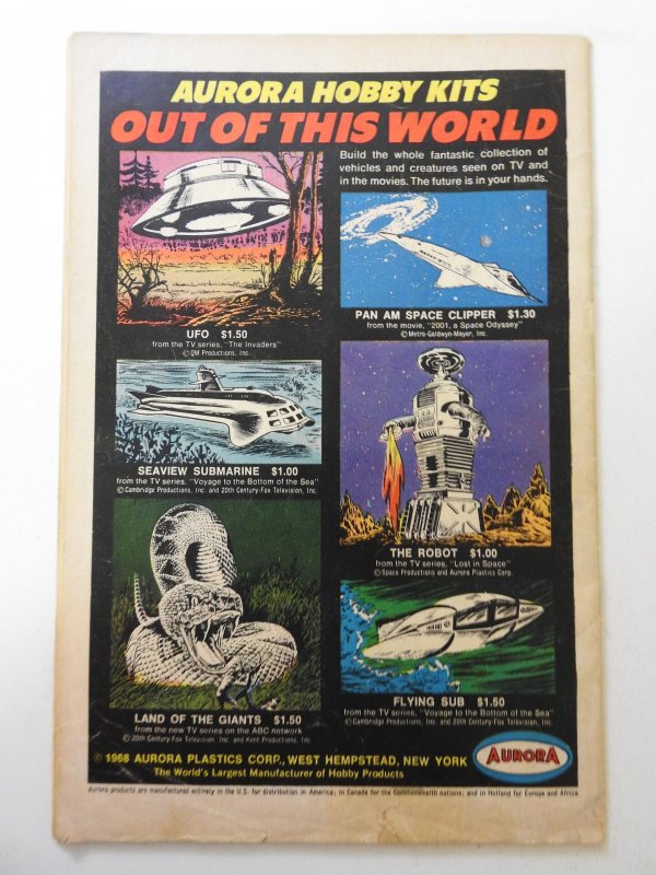 Superman #211 (1968) GD Condition see description