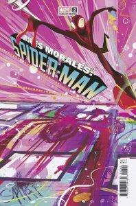 Miles Morales Spiderman #2 Graffiti Variant Marvel Comics 2023