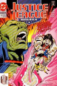 Justice League (1987 series) #77, NM + (Stock photo)