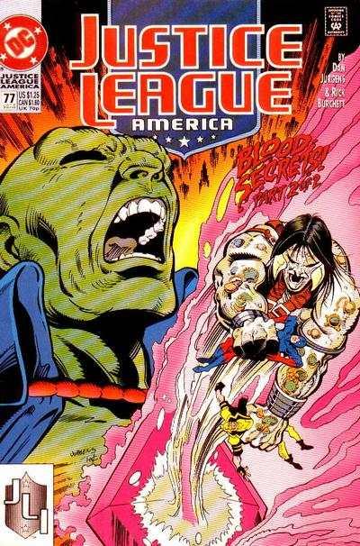 Justice League (1987 series) #77, NM + (Stock photo)