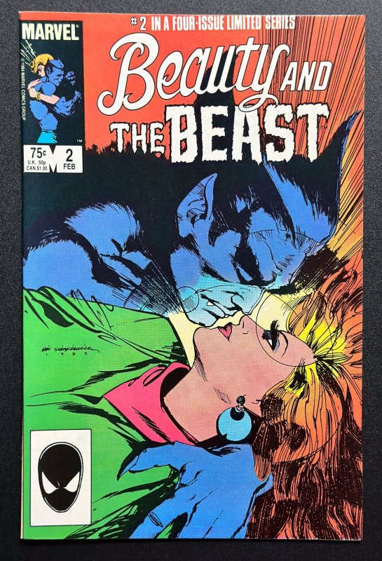 Beauty and the Beast #1-4 [Lot of 4 Bks] (1984) - 1st App of Dr Dooms Son - NM!