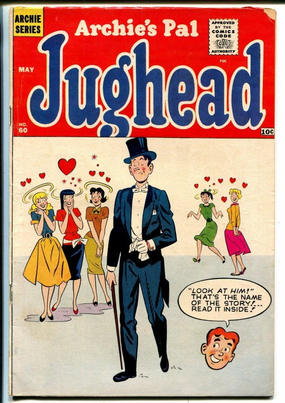 Archie's Pal Jughead #60 1960-MLJ-Betty-Veronica-Chuck Connors-Rifleman-VG 