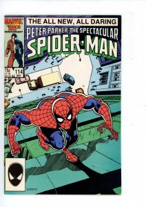 The Spectacular Spider-Man #114 (1986) Spider-Man Marvel Comics