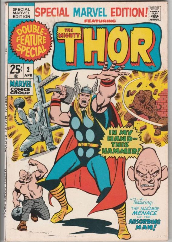 Thor, Special Marvel Edition #2 (Apr-71) FN/VF Mid-High-Grade Thor, Odin