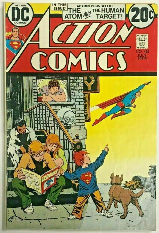 ACTION COMICS#425 VG 1973 SUPERMAN DC BRONZE AGE COMICS